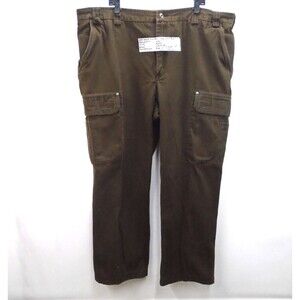 Duluth Trading Fire Hose Pro Size 50 (48x32) Cargo Pant Workwear Utility Brown